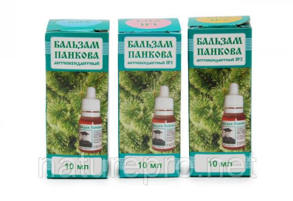 Бальзам Панкова для глаз (комплекс 3 шт) по 10 мл